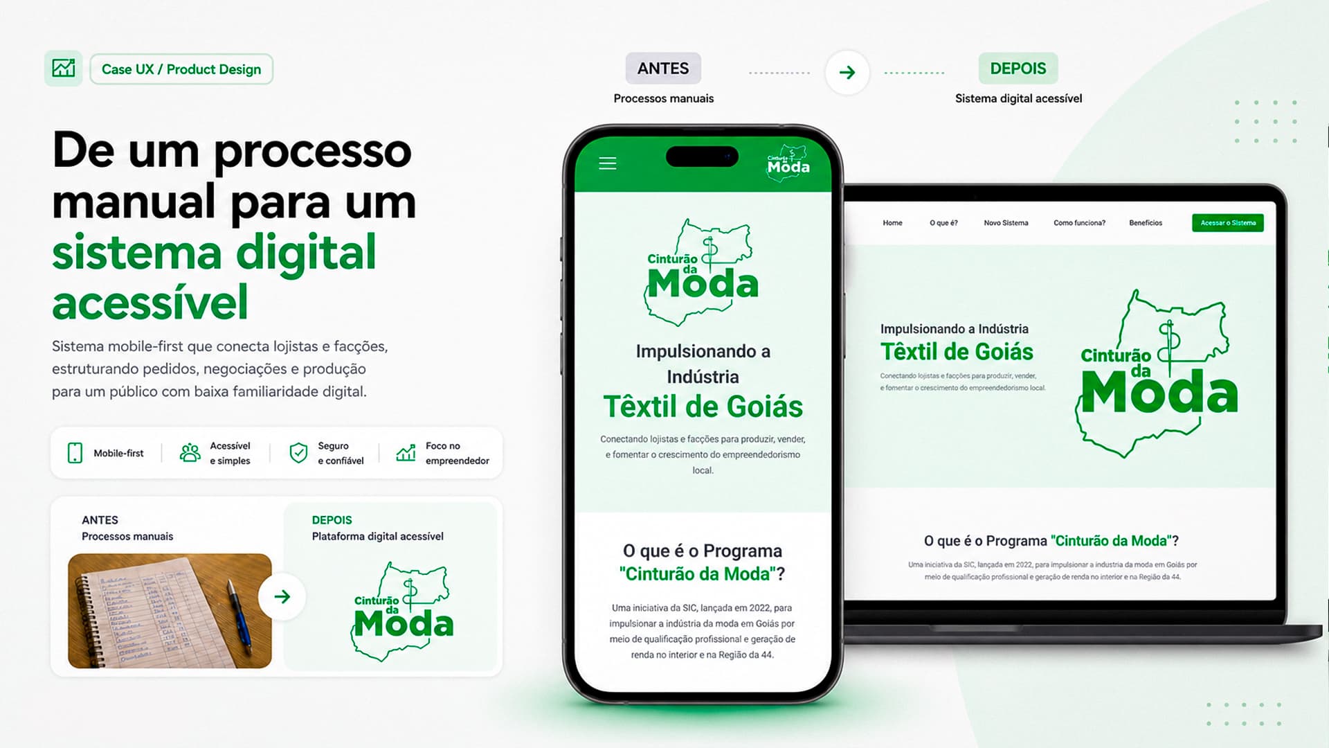 De um processo informal e descentralizado a uma plataforma digital de conexão entre lojistas e facções